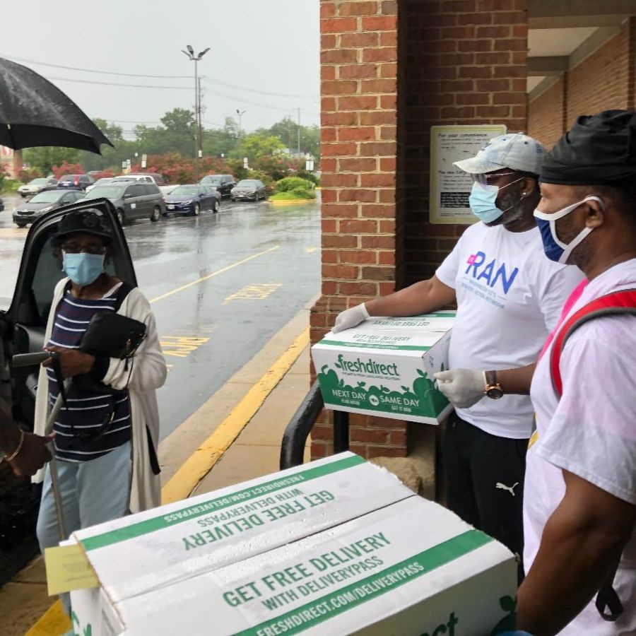 RAN Fresh Food Boxes and Mask Distribution Event - DC Reentry Action ...